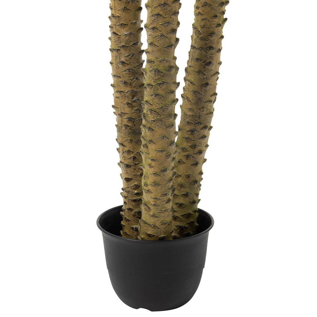 Palmboom 3delig Real Touch In Pot Kunststof Groen H300cm J-Line