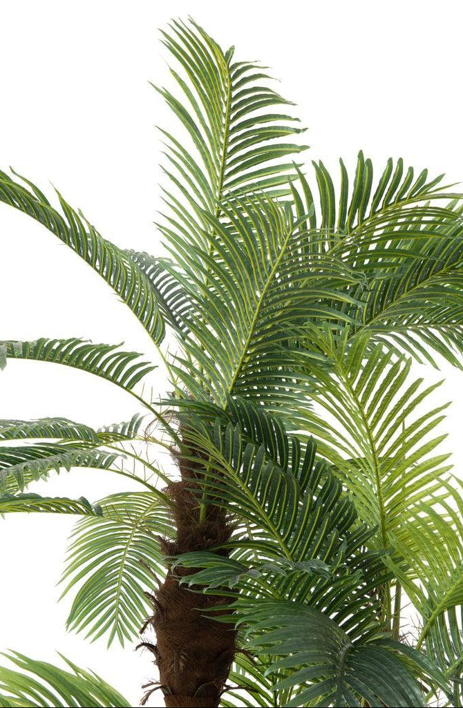 Palmboom 3delig Real Touch In Pot Kunststof Groen H300cm J-Line