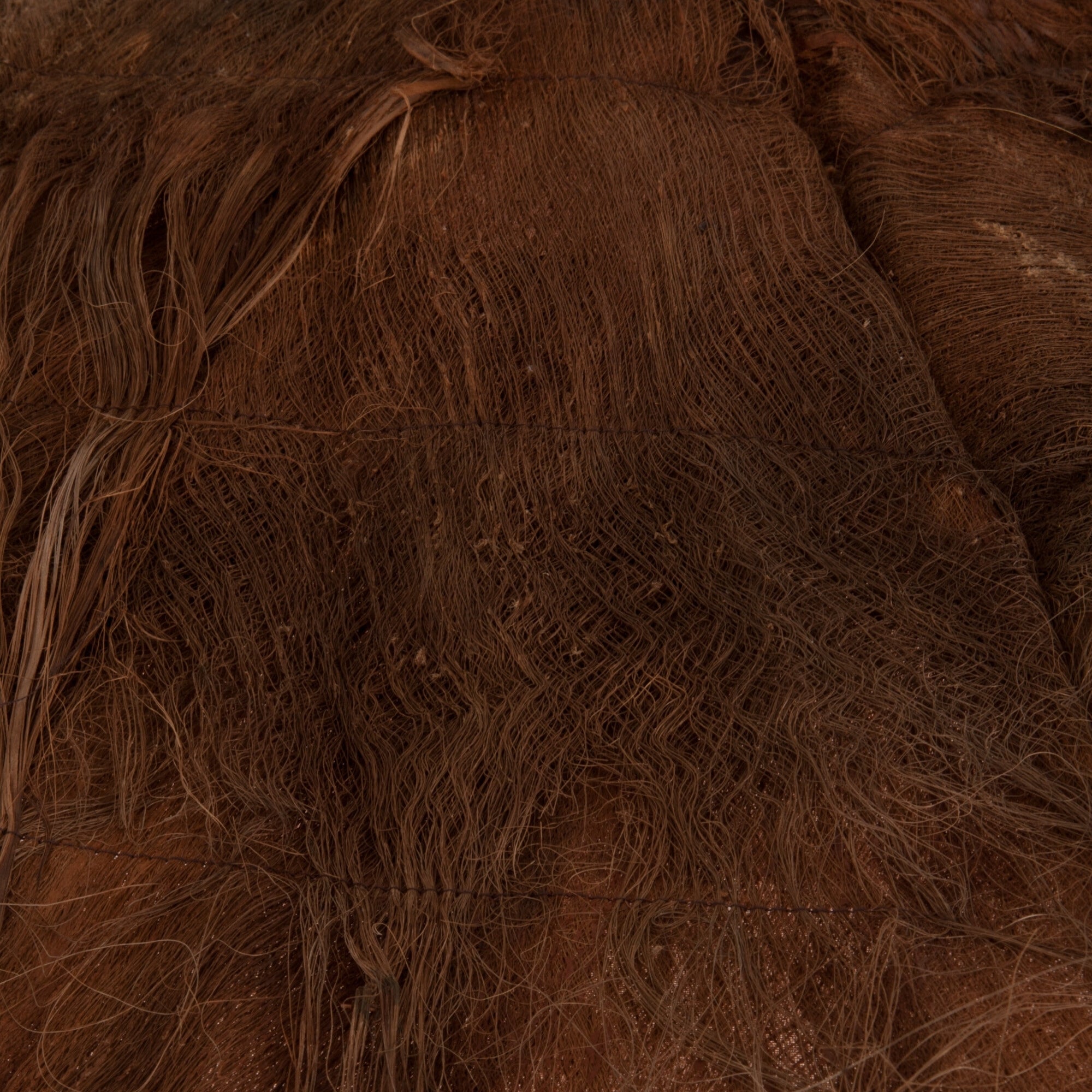 Parasol Cocobladeren Bruin Large Ø290cm J-Line - Parasol - J-Line - livinglovely.nl