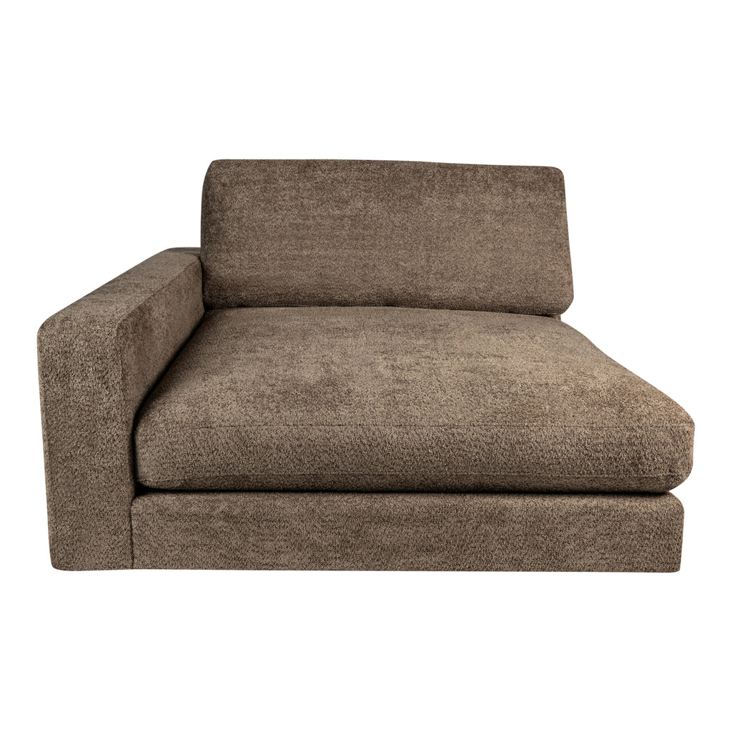 PTMD Nilla Sofa met Chaise Longue Arm Links Bruin - Elementen bank - PTMD - livinglovely.nl