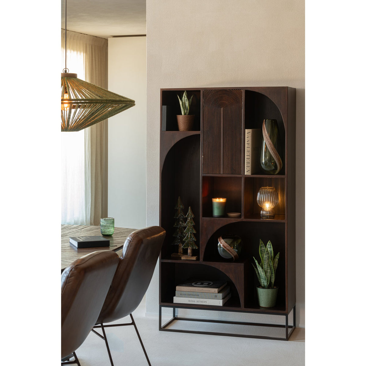 Rek Mode Mango Hout/Mdf Bruin
