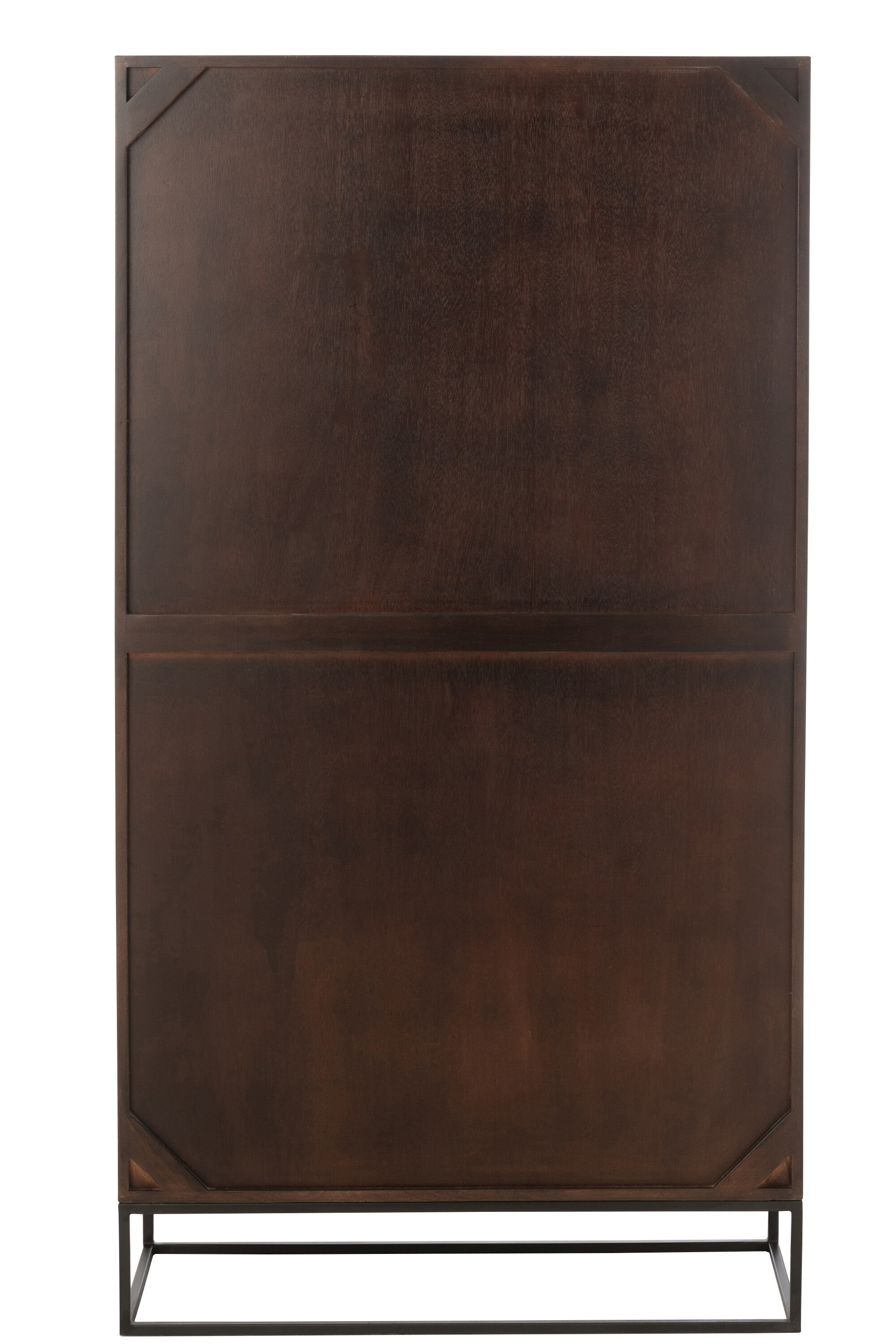 Rek Mode Mango Hout/Mdf Bruin - Boekenkast - J-Line - livinglovely.nl