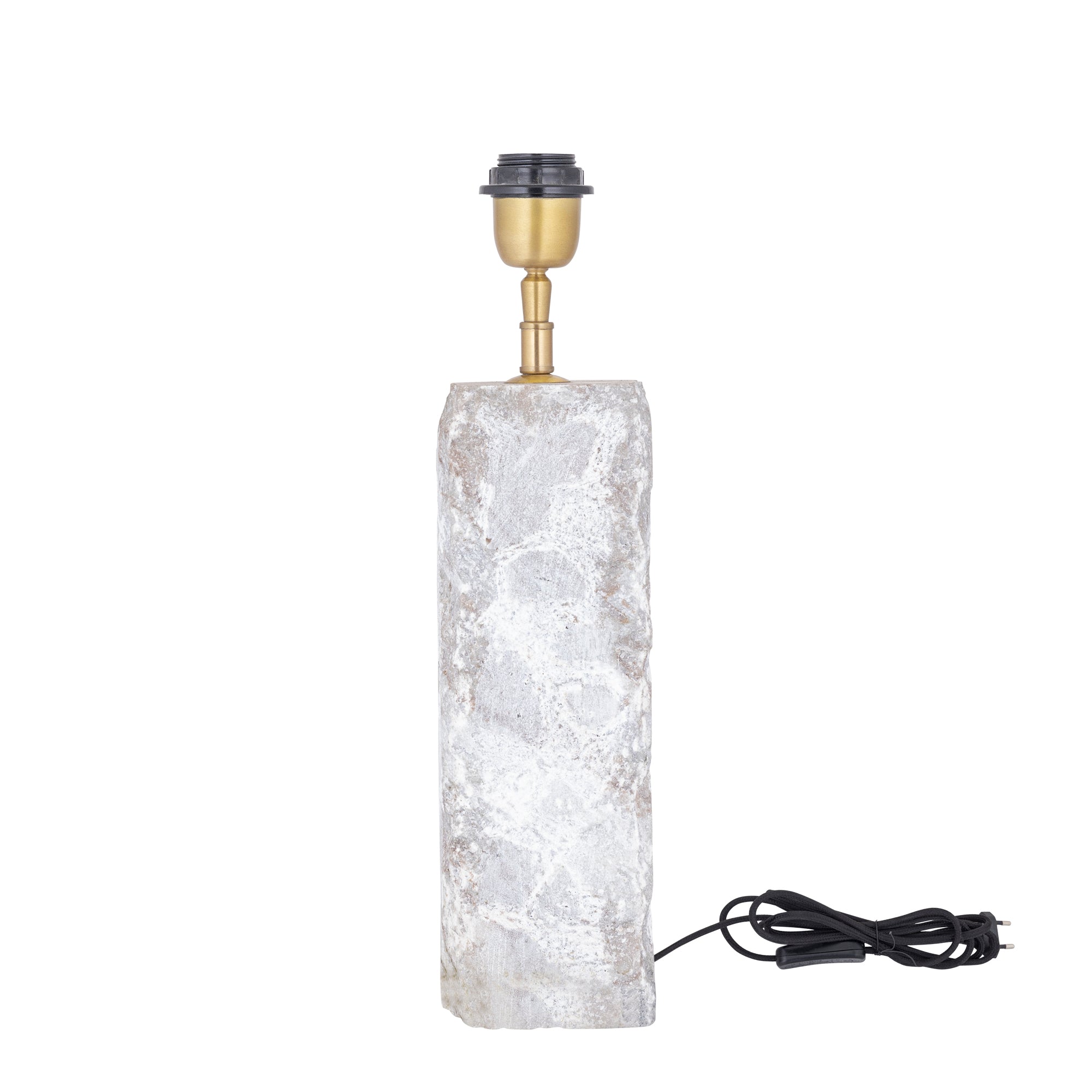 Rester Naturel Marmere Tafellamp Large PTMD - Tafellamp - PTMD - livinglovely.nl