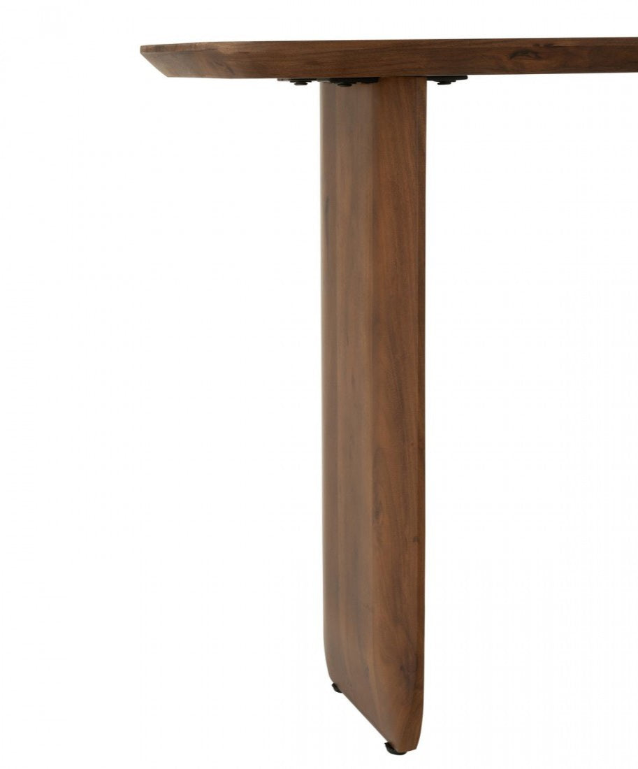 Console Acaciahout Bruin J-Line