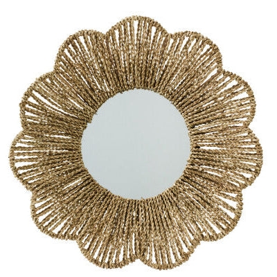 Wandspiegel Zeegras Naturel J-Line