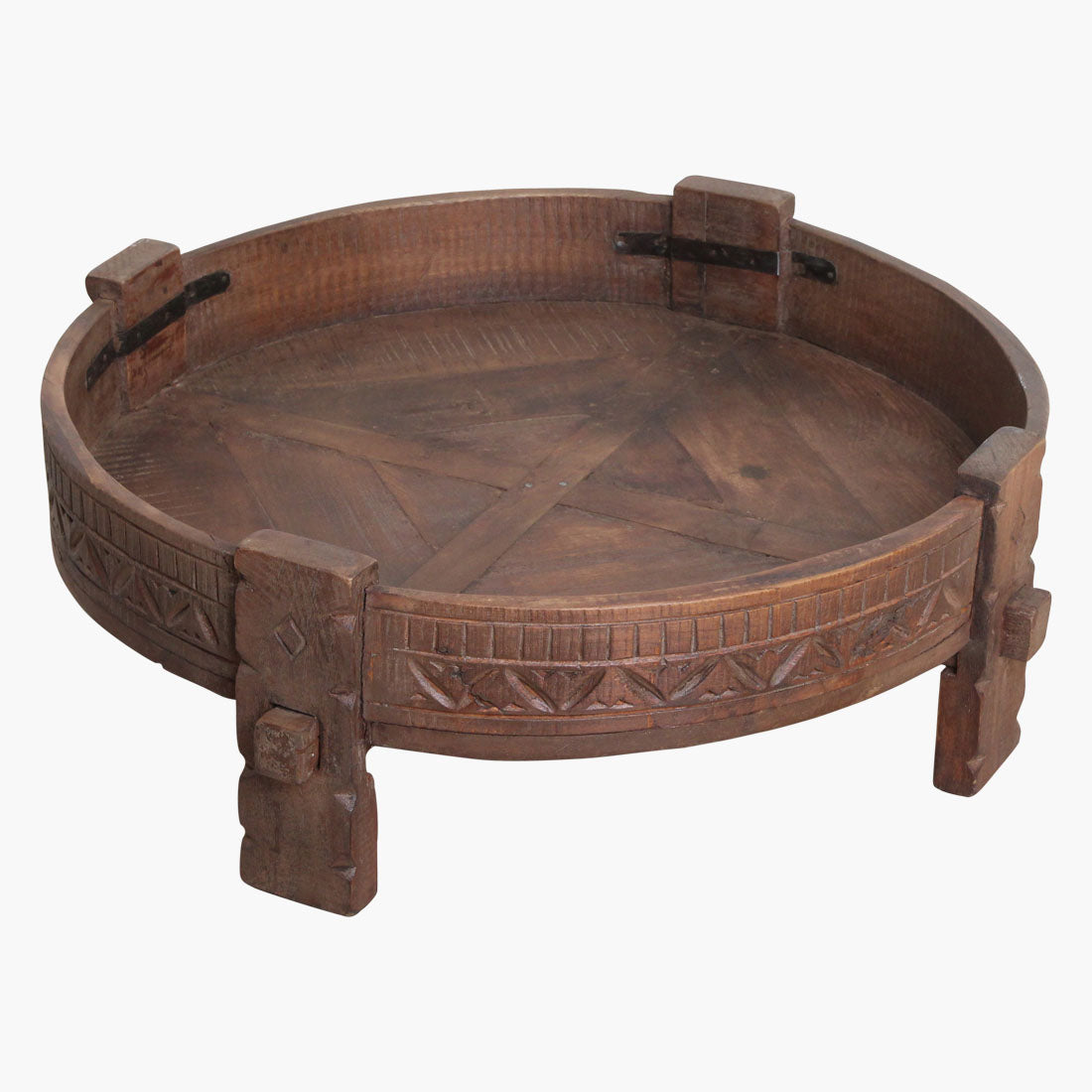 Bijzettafel Grinder Bruin Raw Materials