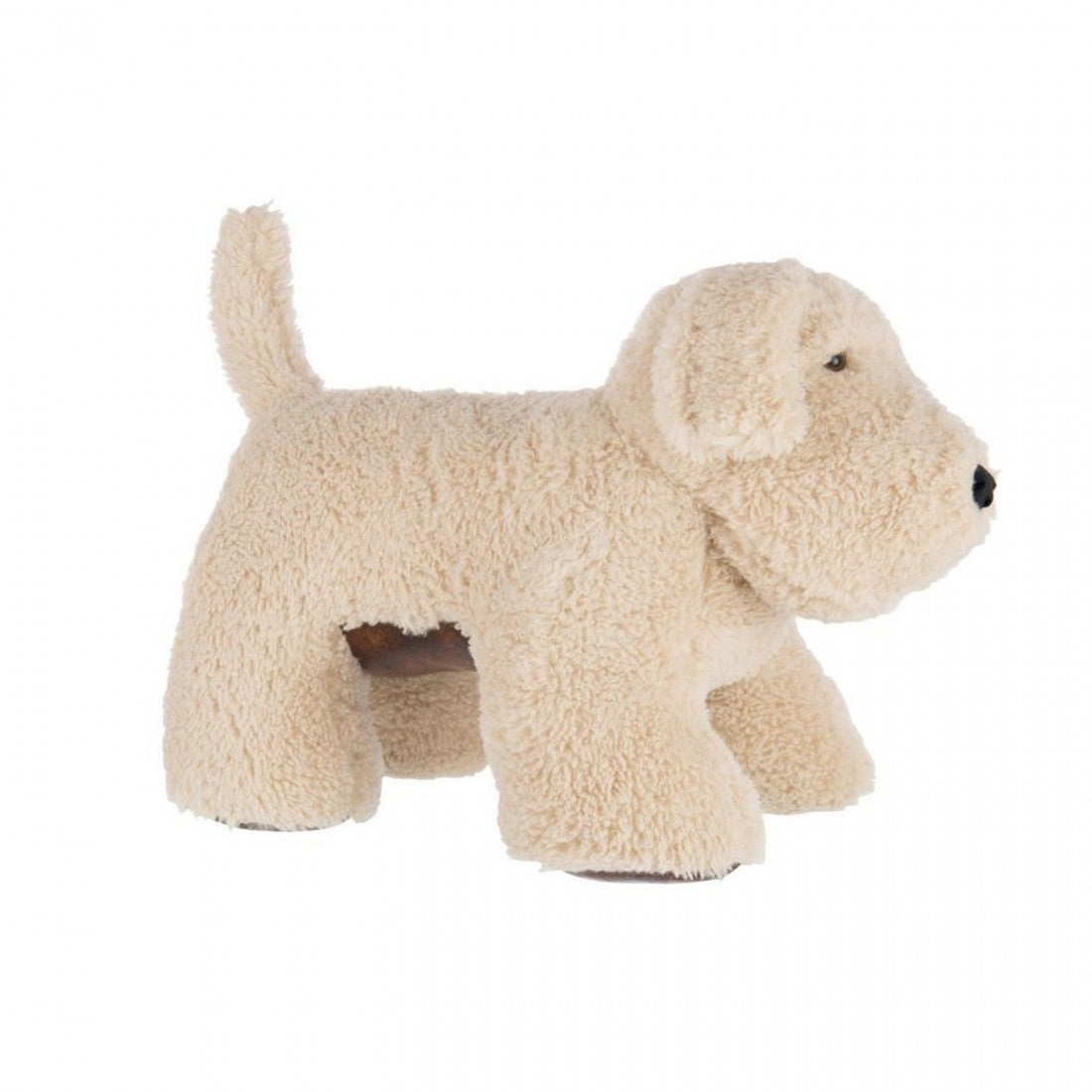 Deurstop Hond Polyester Lichtbeige J-Line