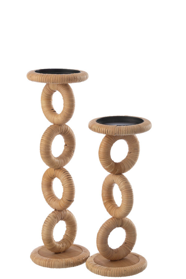 Kaarshouder Ring Mdf Naturel Small J-Line