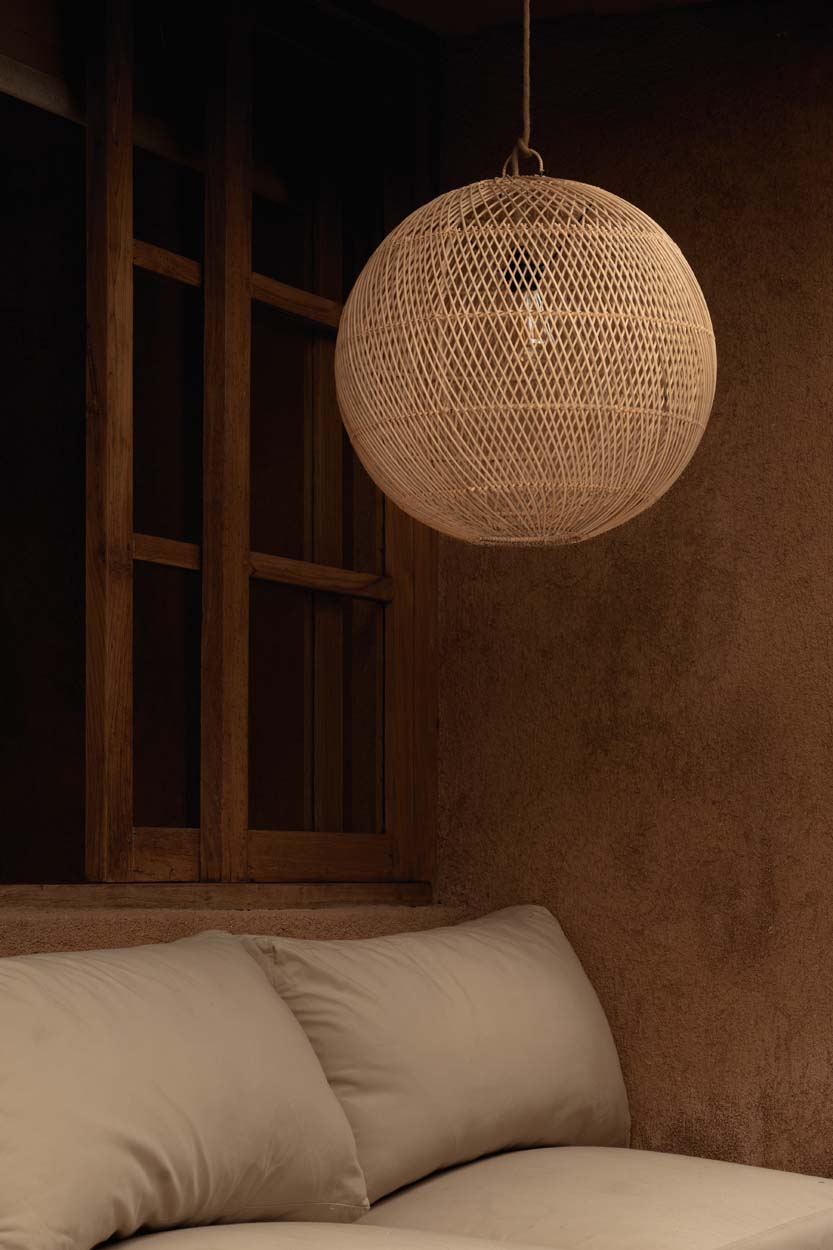 De Bubble Hanglamp - Naturel - Medium Bazar Bizar