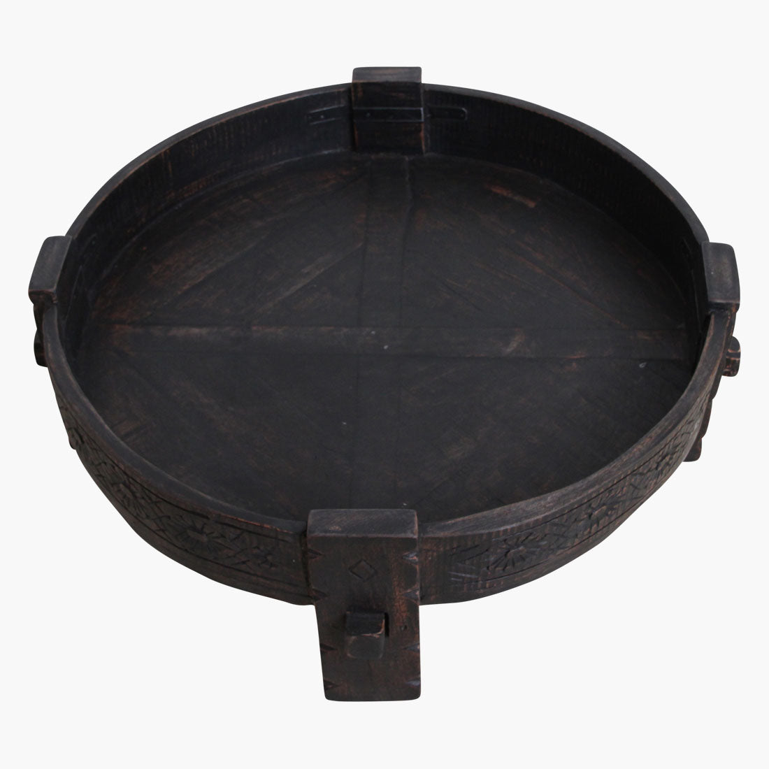 Bijzettafel Grinder Zwart Raw Materials
