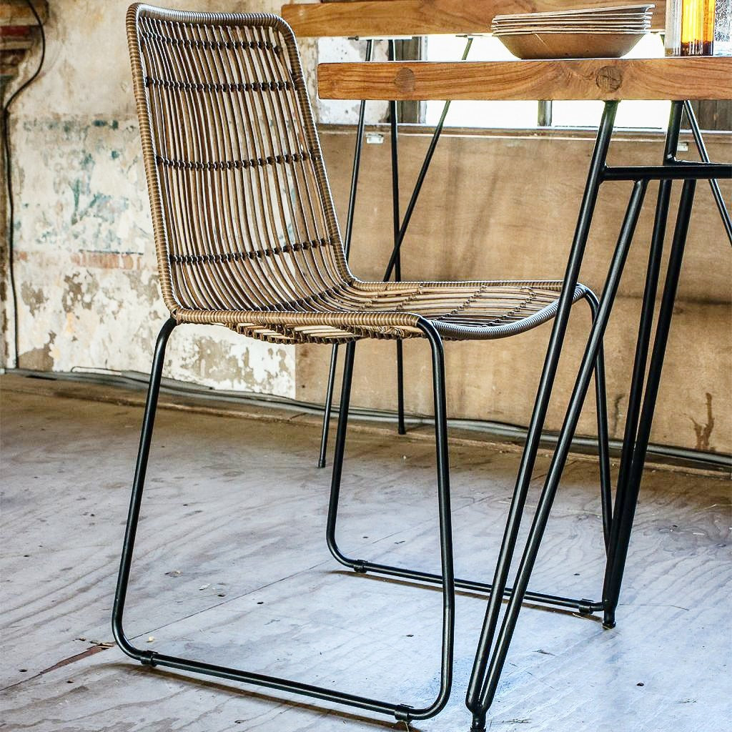 Jane Terrasstoel Naturel Set van 2 Raw Materials