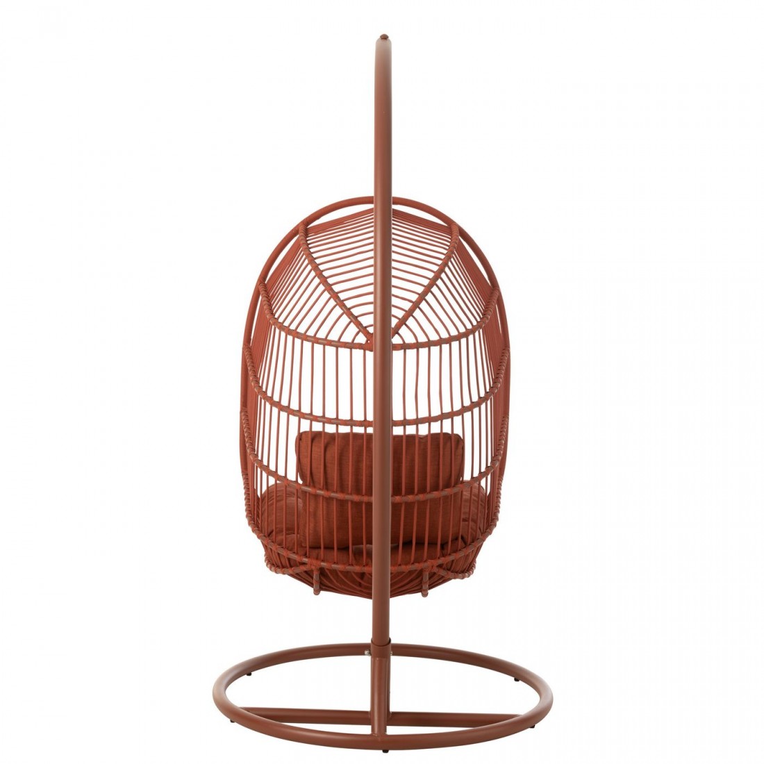 Hangstoel Egga Metaal/Koord Rood J-Line