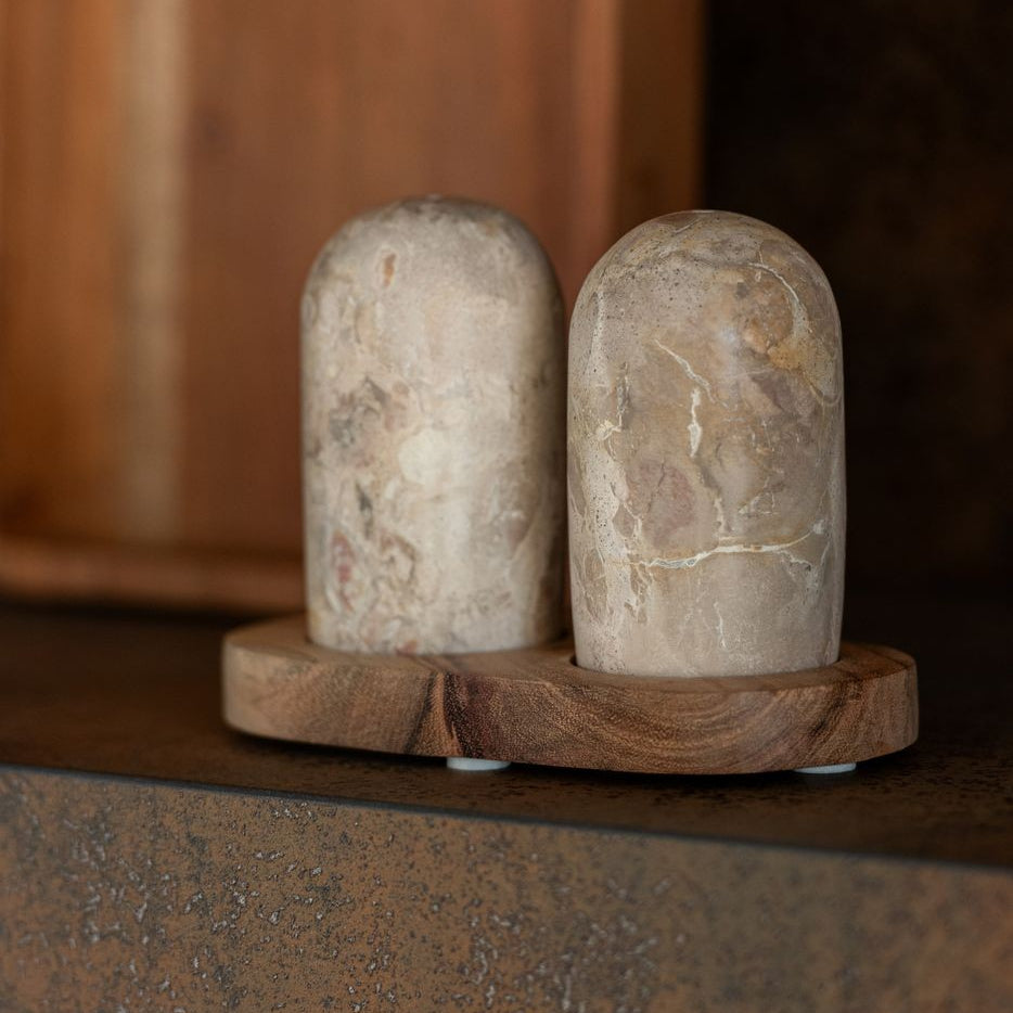 Peper & Zout Marmer Naturel/Beige J-Line