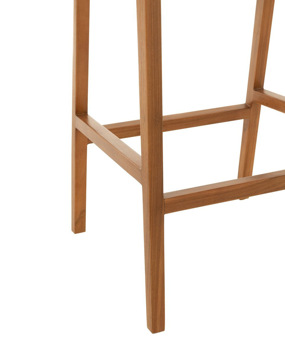 Barstoel Emma Teakhout Bruin J-Line