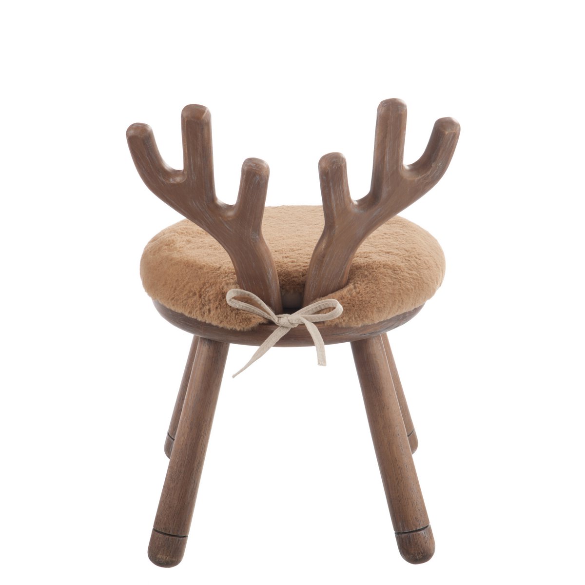 Stoel Oor Hert Hout Naturel J-Line