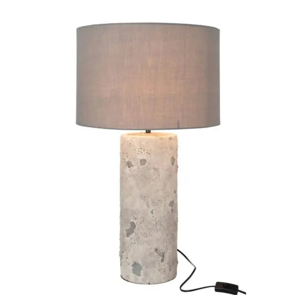 Lamp + Kap Greta Beton Grijs Large J-Line