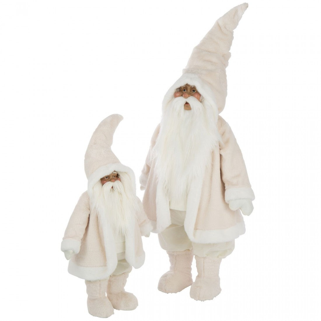 Kerstman Bril Polyester Wit H155cm J-Line