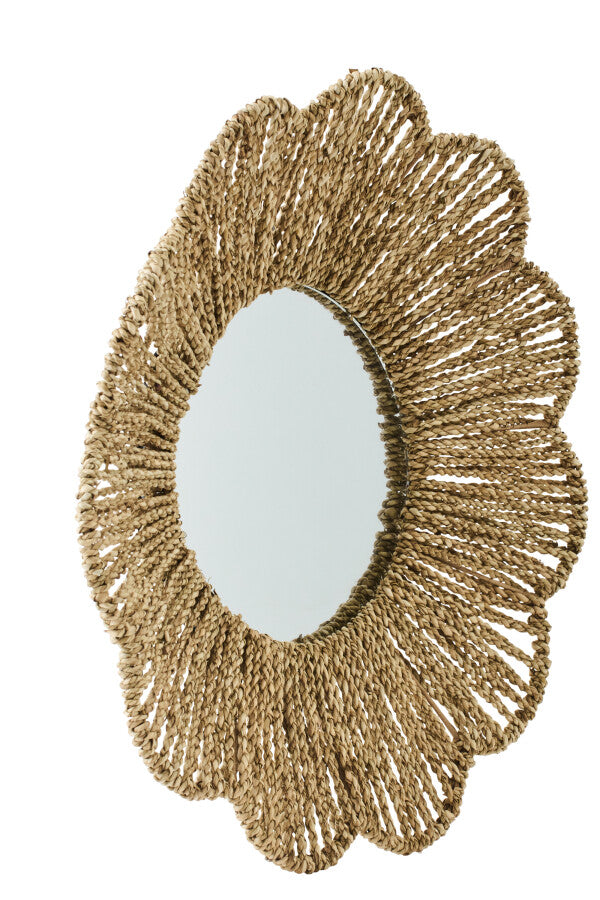 Wandspiegel Zeegras Naturel J-Line