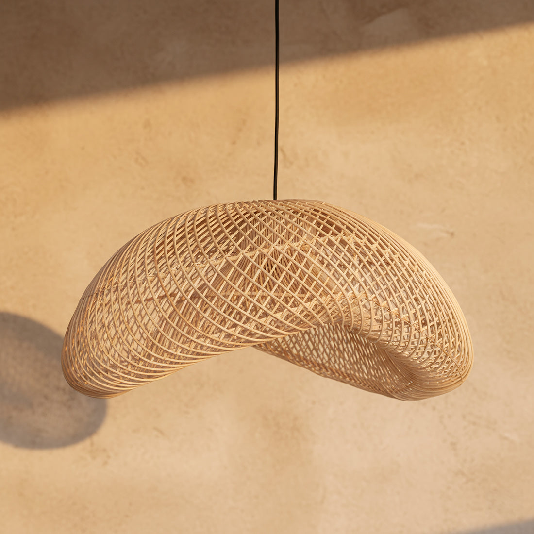 Hanglamp Maze Organic Naturel XL Raw Materials