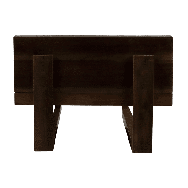 ANDALUCIA - Stoel - teruggewonnen hout - L 80 x W 70 x H 60 cm - Naturel Pomax