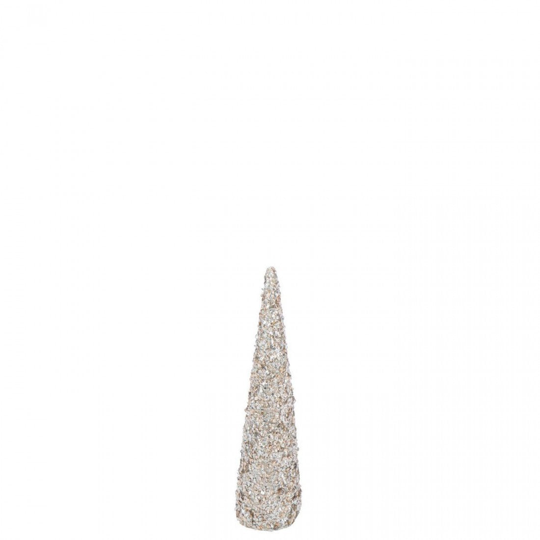 Kegel Pailletten Schuim Champagnekleurig Medium H56cm J-Line