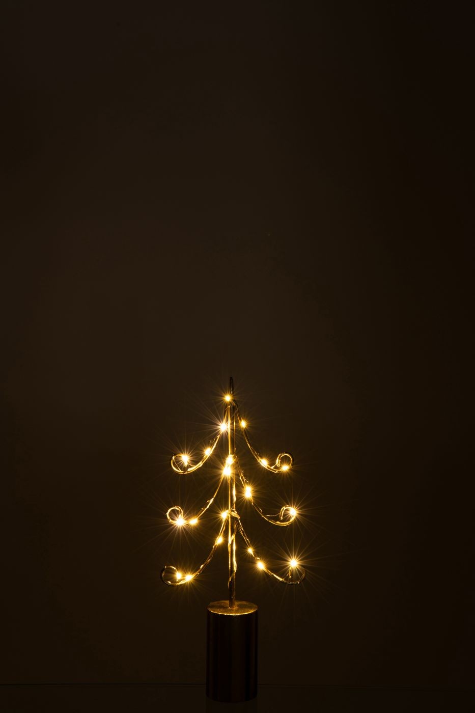 Boom Led Cilindervoet Ijzer Goudkleurig Set van 3 J-Line