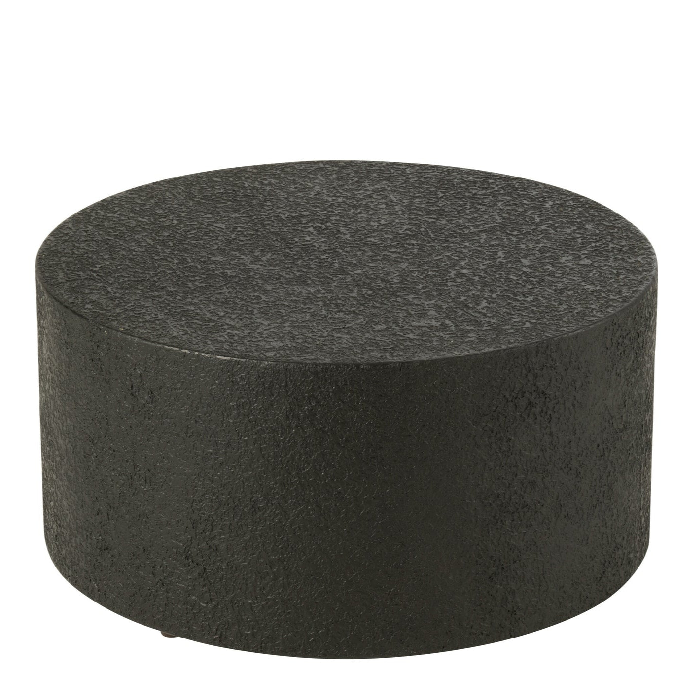 Salontafel Cilinder Mdf Zwart J-Line - Salontafel - J-Line - livinglovely.nl