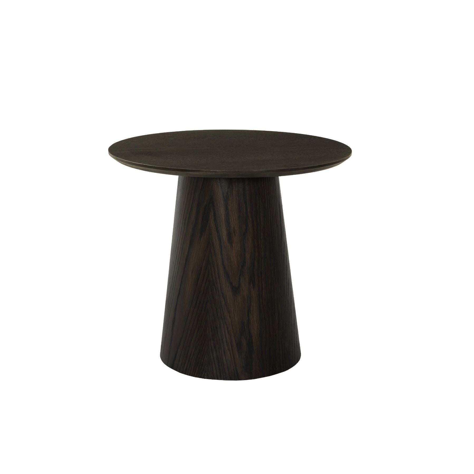 Salontafel Novero eiken espresso Ø50cm van Livingfurn