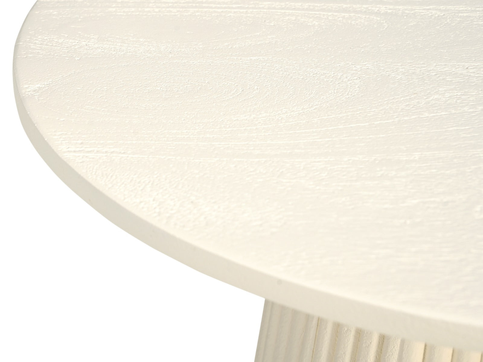 Salontafel Patrice Ø50cm met massief mangohouten blad van 30 mm