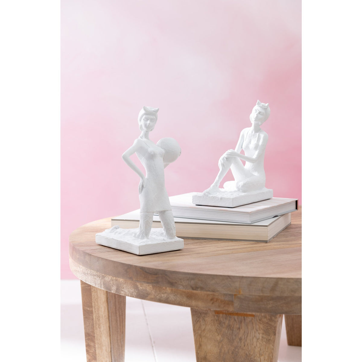 Salontafel Rond Mangohout Naturel J-Line