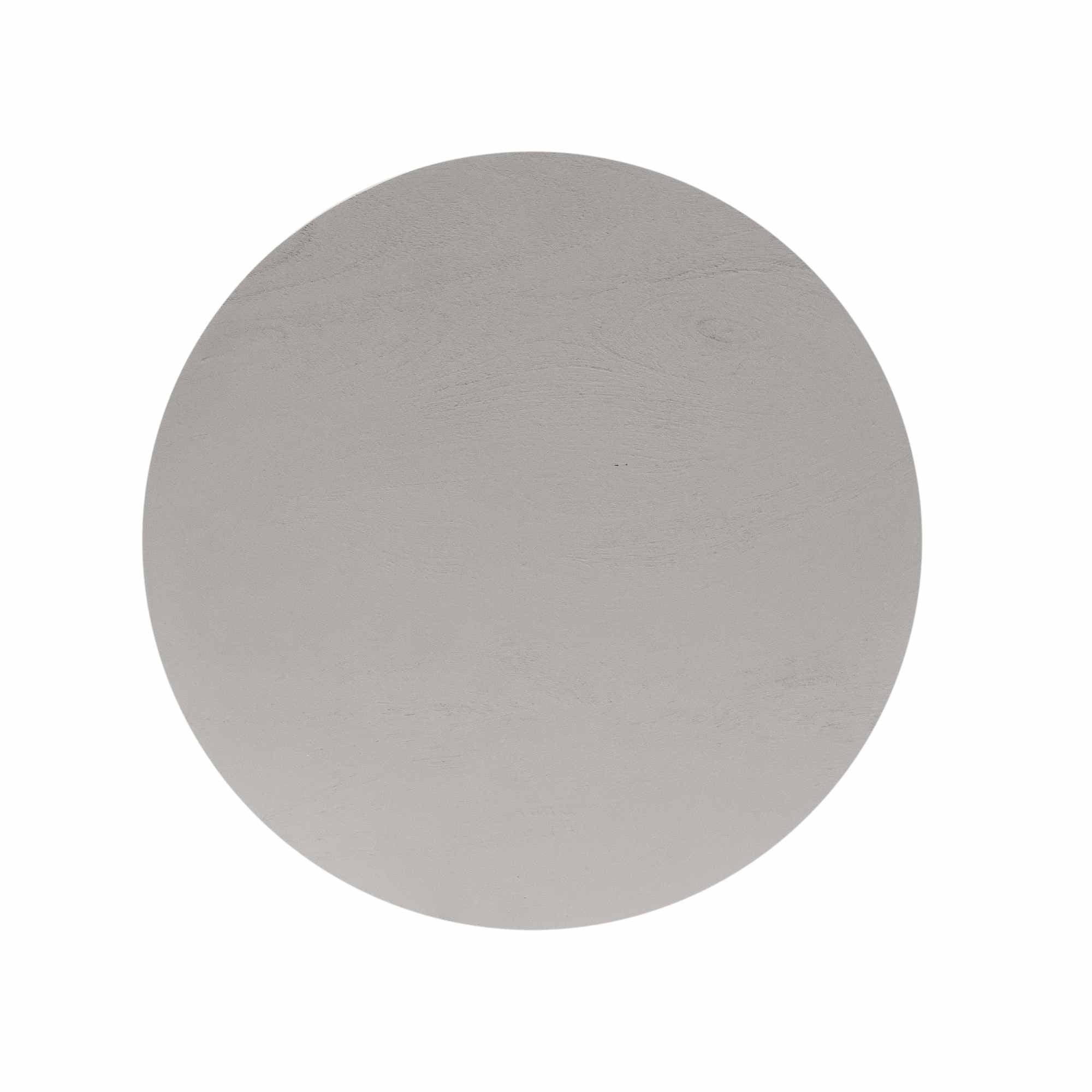 Salontafel Solana van Starfurn in taupe, handgemaakt mangohout met eigen tekening