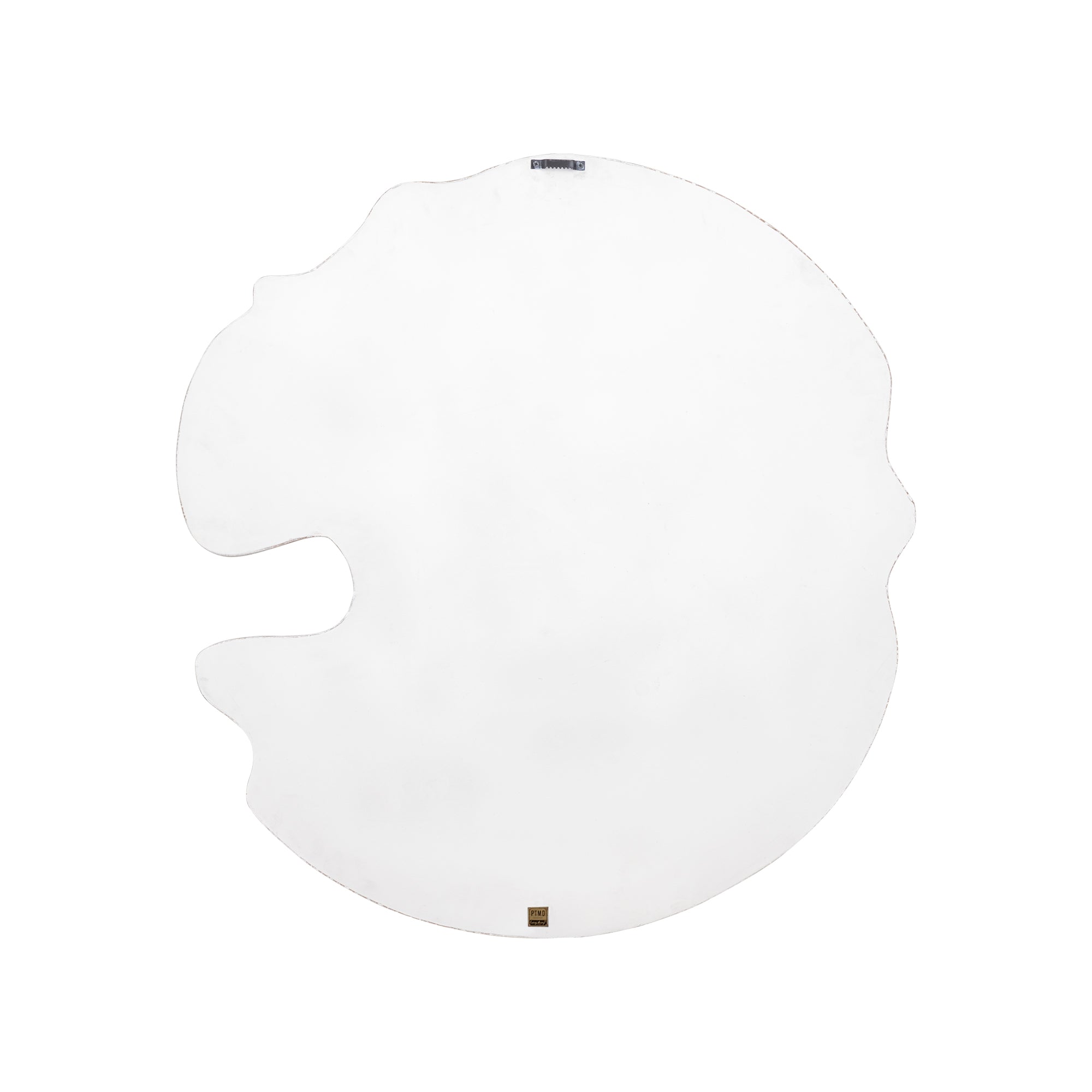 Samraj White MDF Wall Panel Wave Structure PTMD - Wandpaneel - PTMD - livinglovely.nl