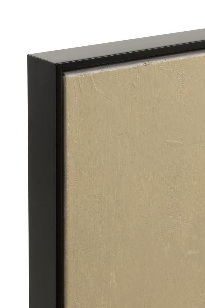 Schilderij Afrikaanse Vrouw Hout/Canvas Mix Set van 2 - Schilderij - J-Line - livinglovely.nl