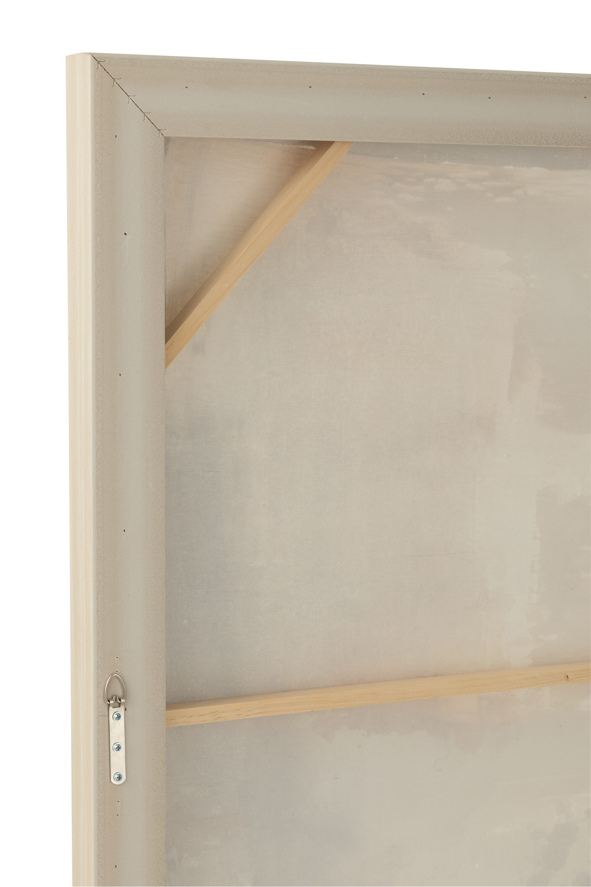 Schilderij Jouk Canvas/Dennenhout Mix - Schilderij - J-Line - livinglovely.nl