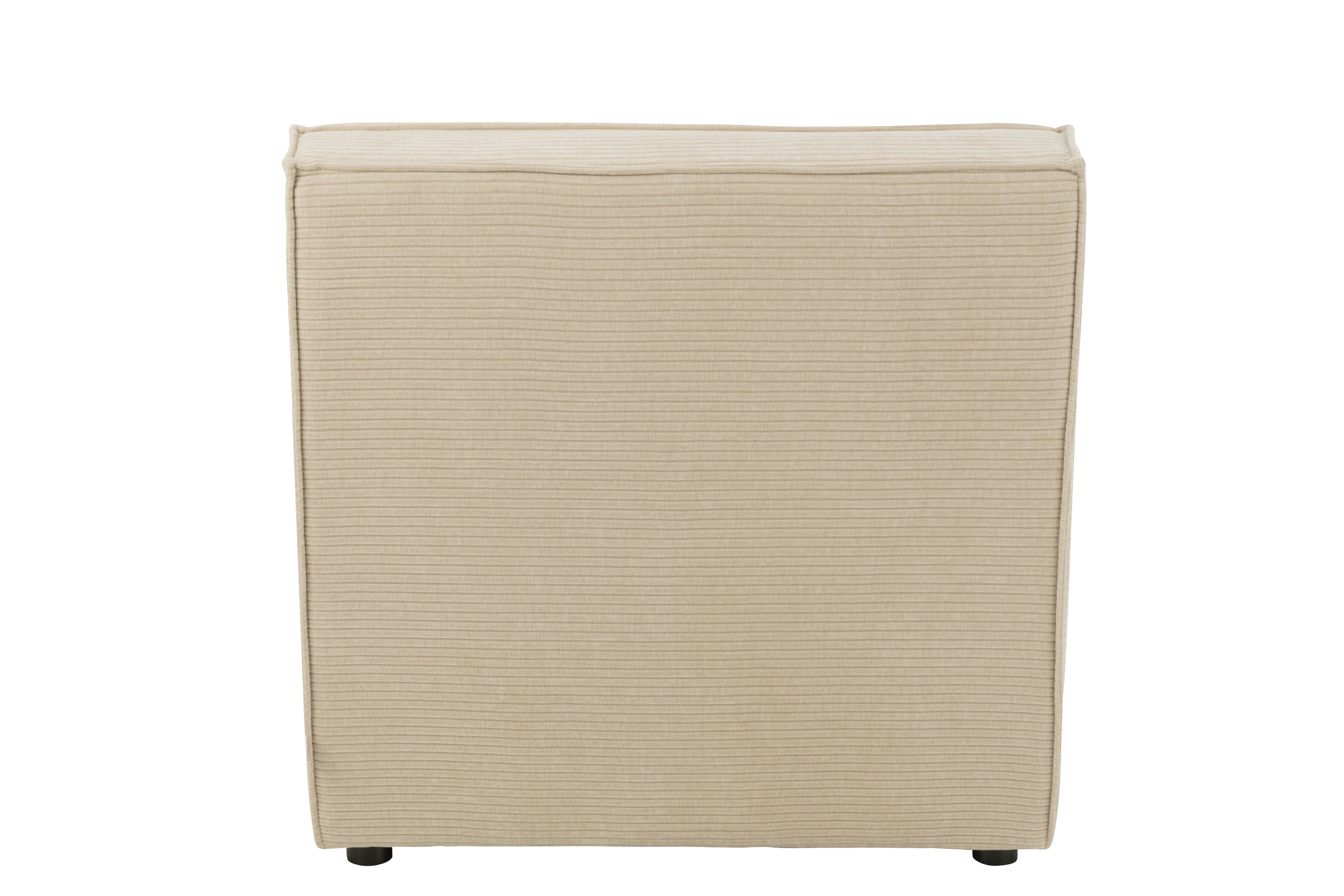 Sofa Grid Poplar Wood/Foam Beige - - J-Line - livinglovely.nl