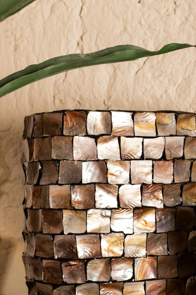 Spiegel Chelsae - 71x13x161 cm - Polyester - Brons PTMD - Spiegel - PTMD - livinglovely.nl