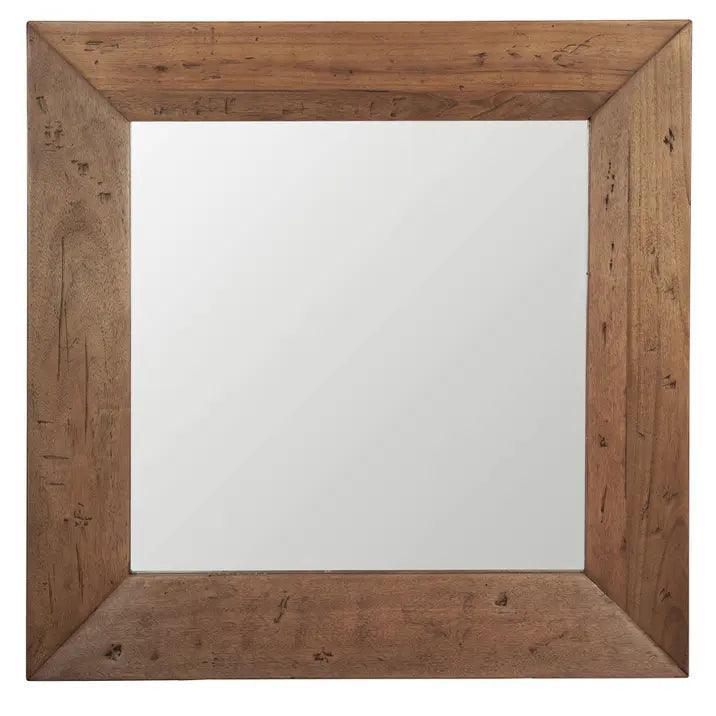 Spiegel Parade gemixt hout vierkant 100x100cm MUST Living