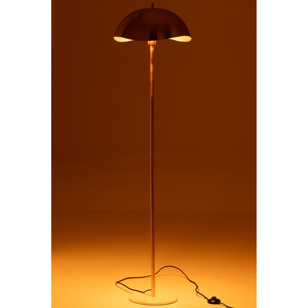 Staanlamp Metaal/Marmer Goud J-Line