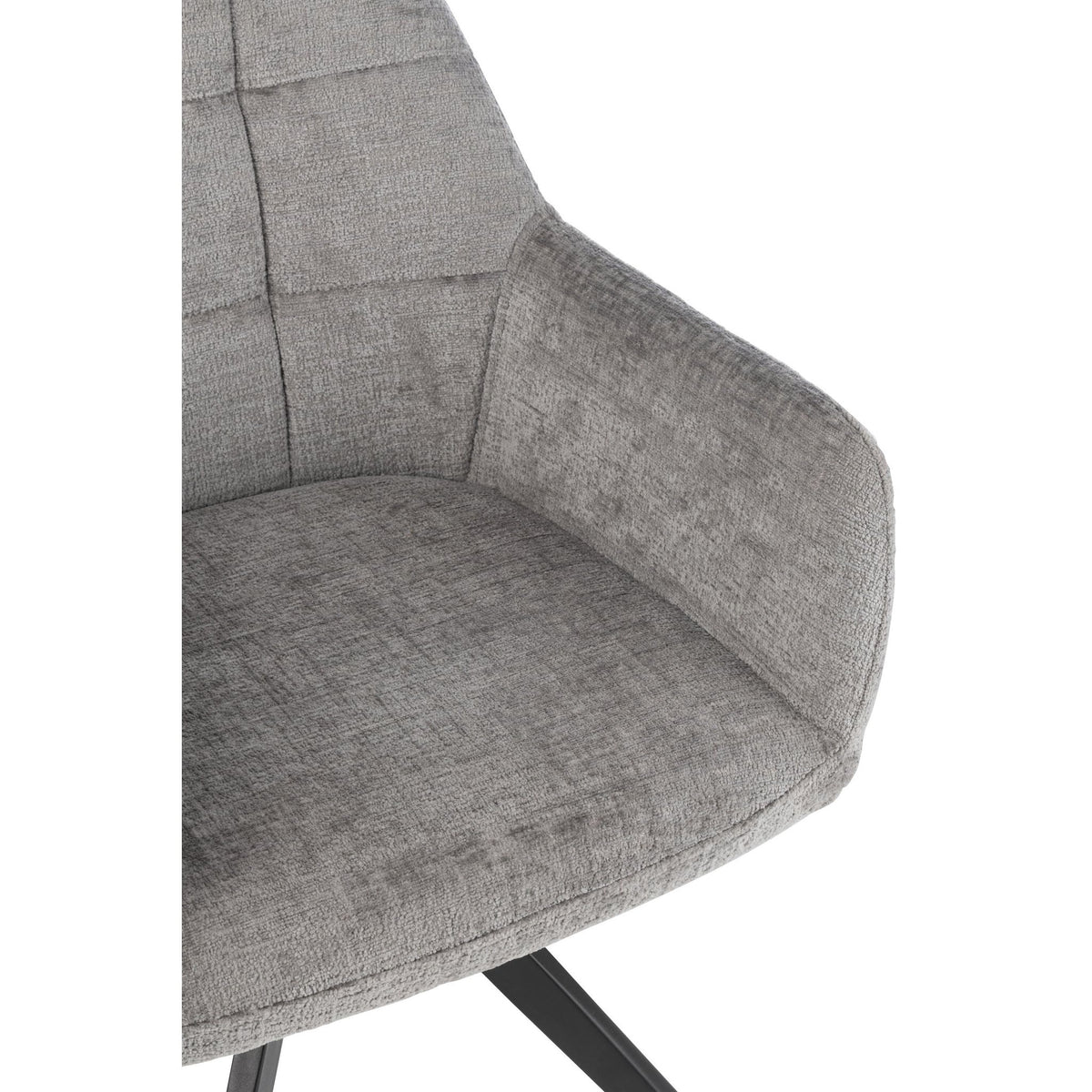 Stoel Louna Ijzer/Acryl Grijs J-Line