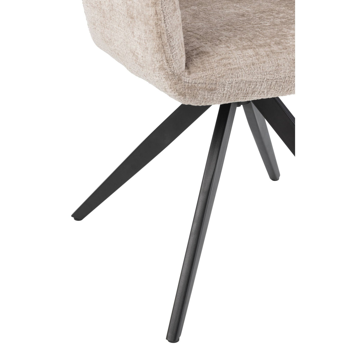 Stoel Louna Ijzer/Acryl Licht Grijs J-Line