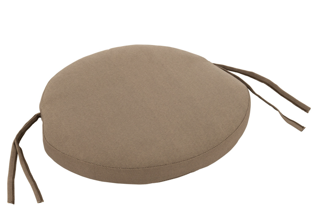 Stoel Toa Metaal/Touw Bruin - Terrasstoel - J-Line - livinglovely.nl