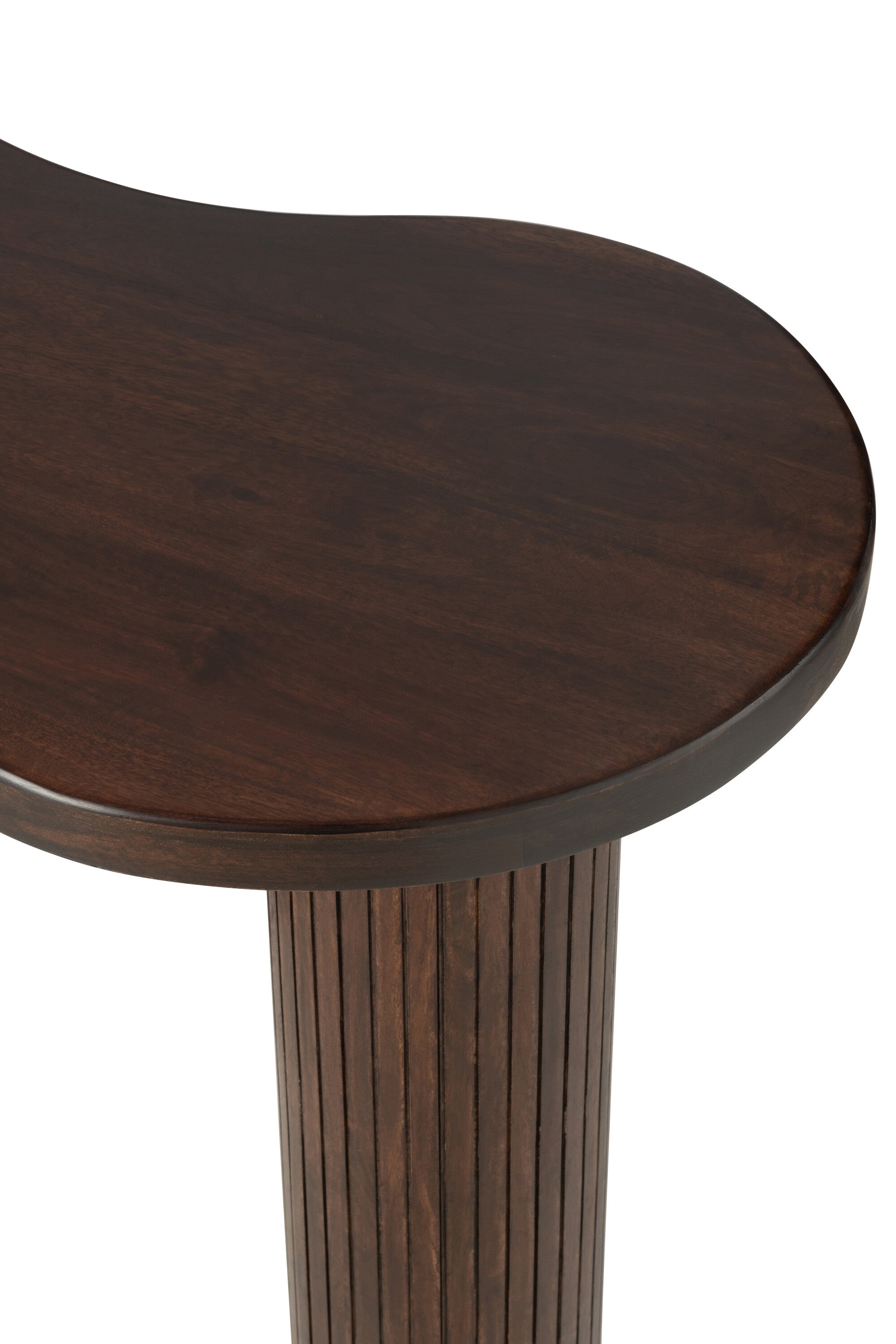 Tafel Infinity Mango Hout Bruin Large 120x64x75cm - Sidetable - J-Line - livinglovely.nl