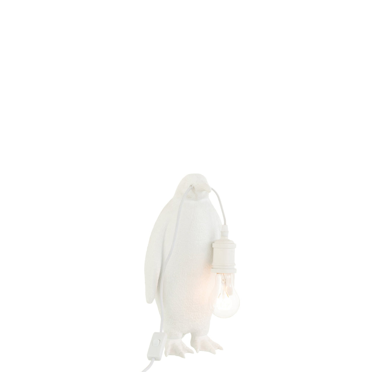 Tafellamp Pinguïn Resine Wit Small J-Line