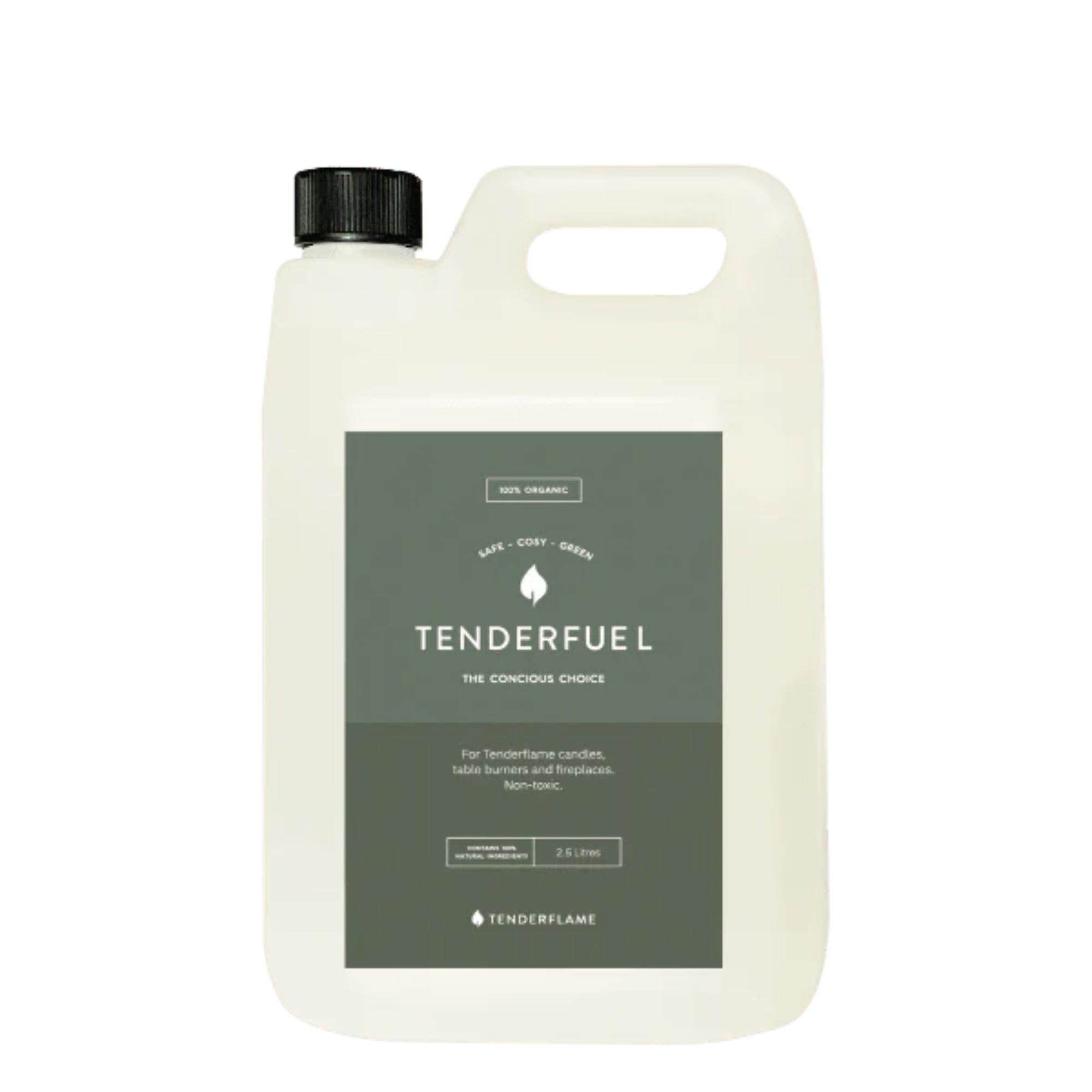Tenderfuel Organic 4 x 2.5 liter - Tenderfuel - Tenderflame - livinglovely.nl