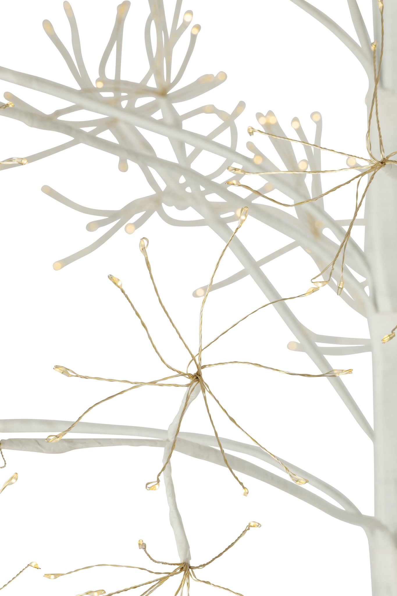 Tree 2700 Led Metal White Medium - - J-Line - livinglovely.nl