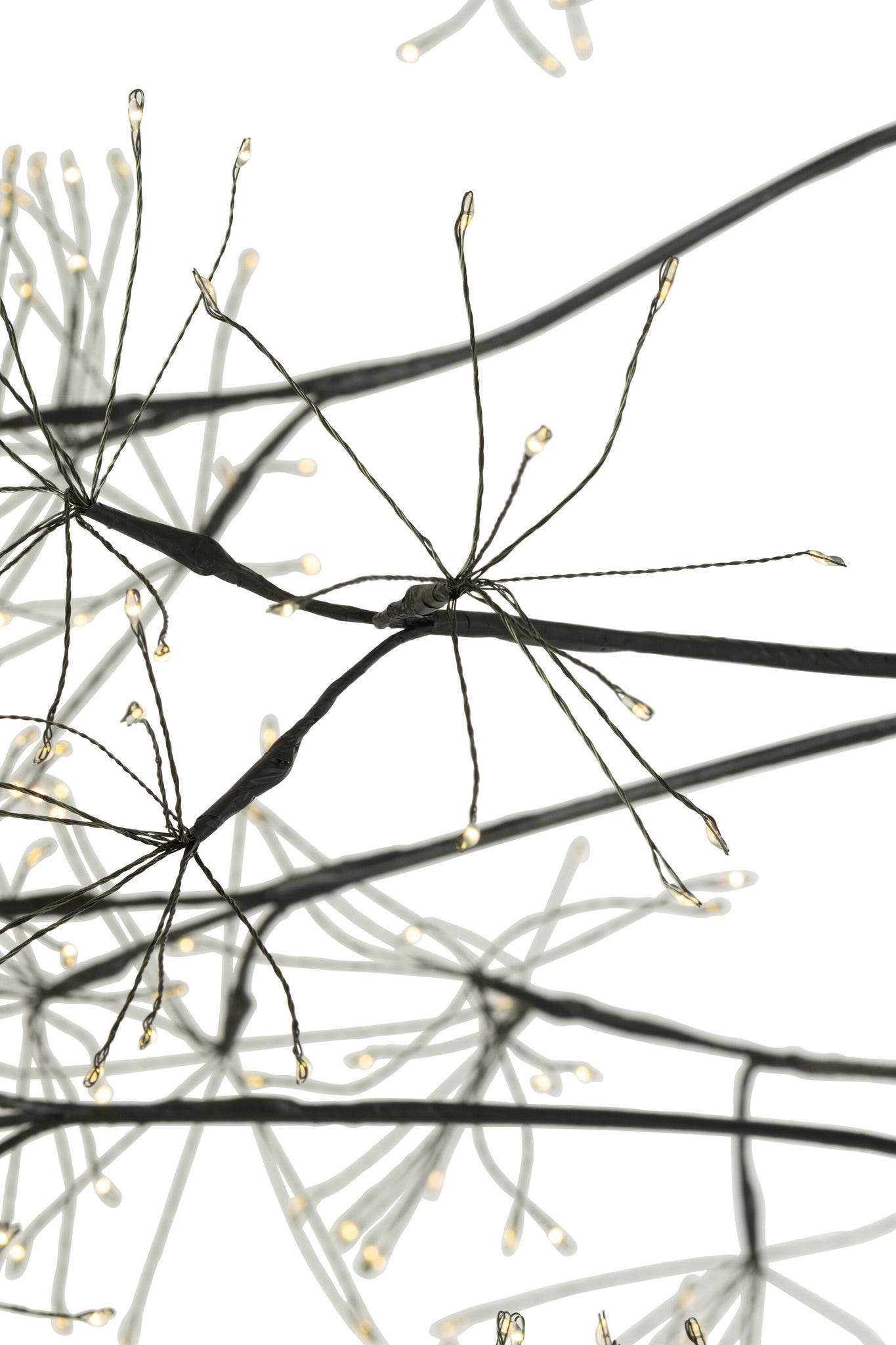 Tree 3000 Led Metal Black Large - - J-Line - livinglovely.nl