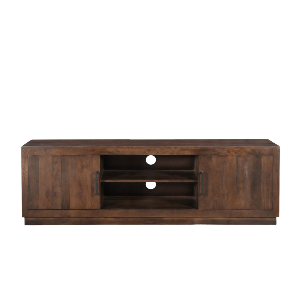 TV-meubel Jaxx 150cm in chestnut mangohout, L150cm x B40cm x H53cm