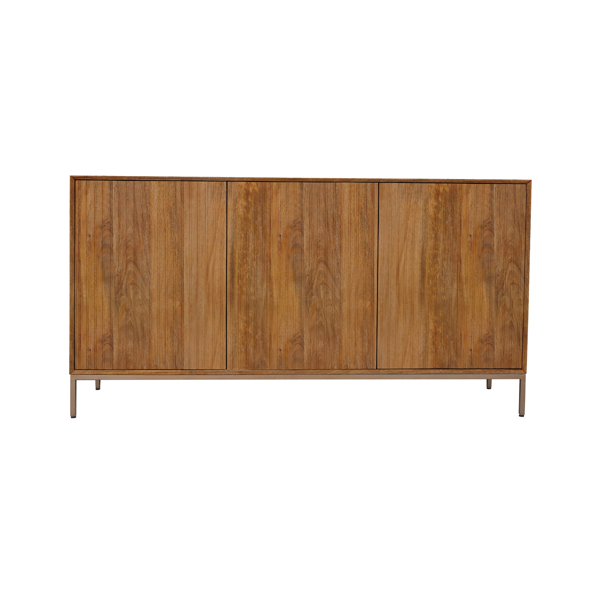 Tv meubel Madison 165cm van Starfurn geplaatst tegen een lichte muur in een modern interieur