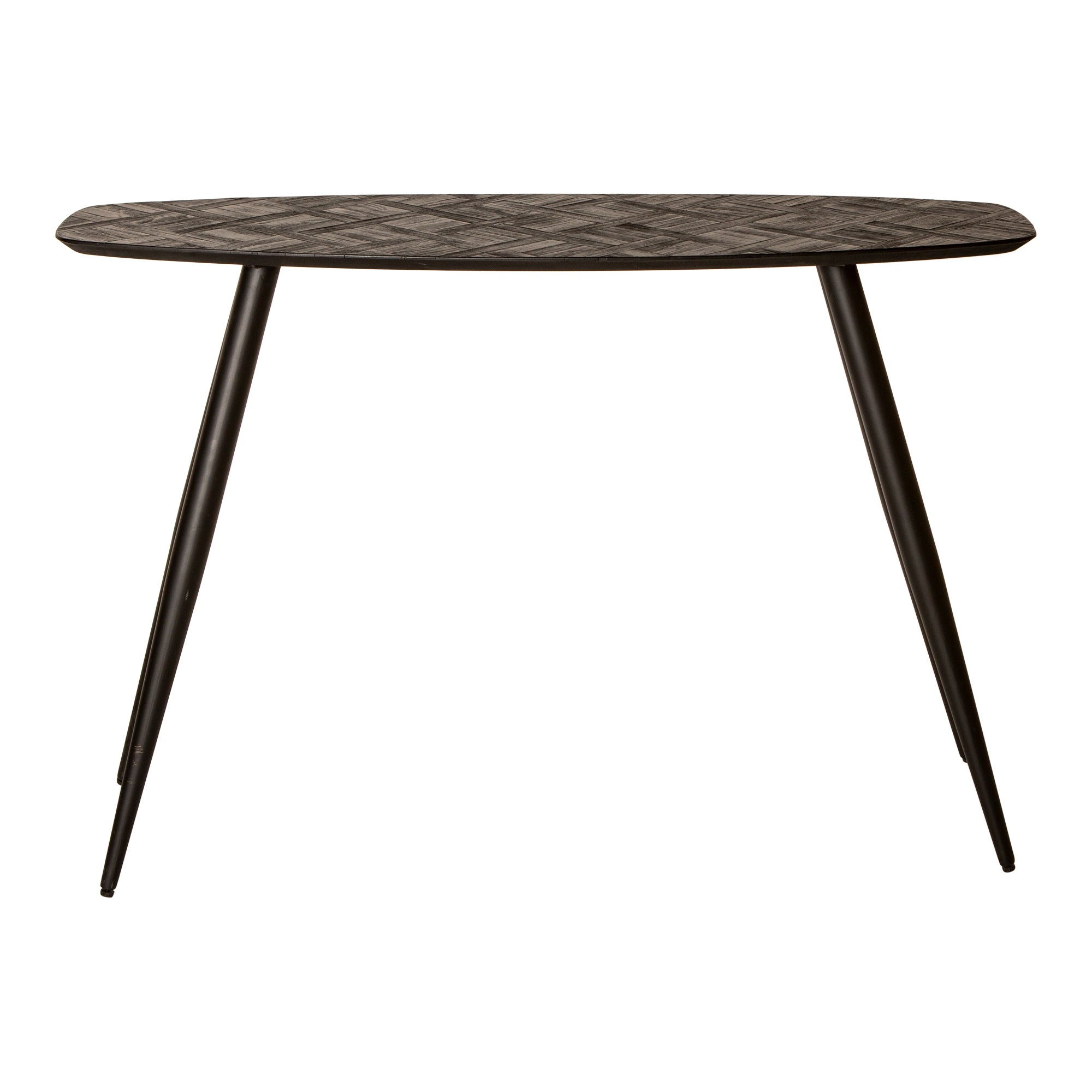 Tyano Black Recycled Teak Wood Side Table PTMD - Sidetable - PTMD - livinglovely.nl