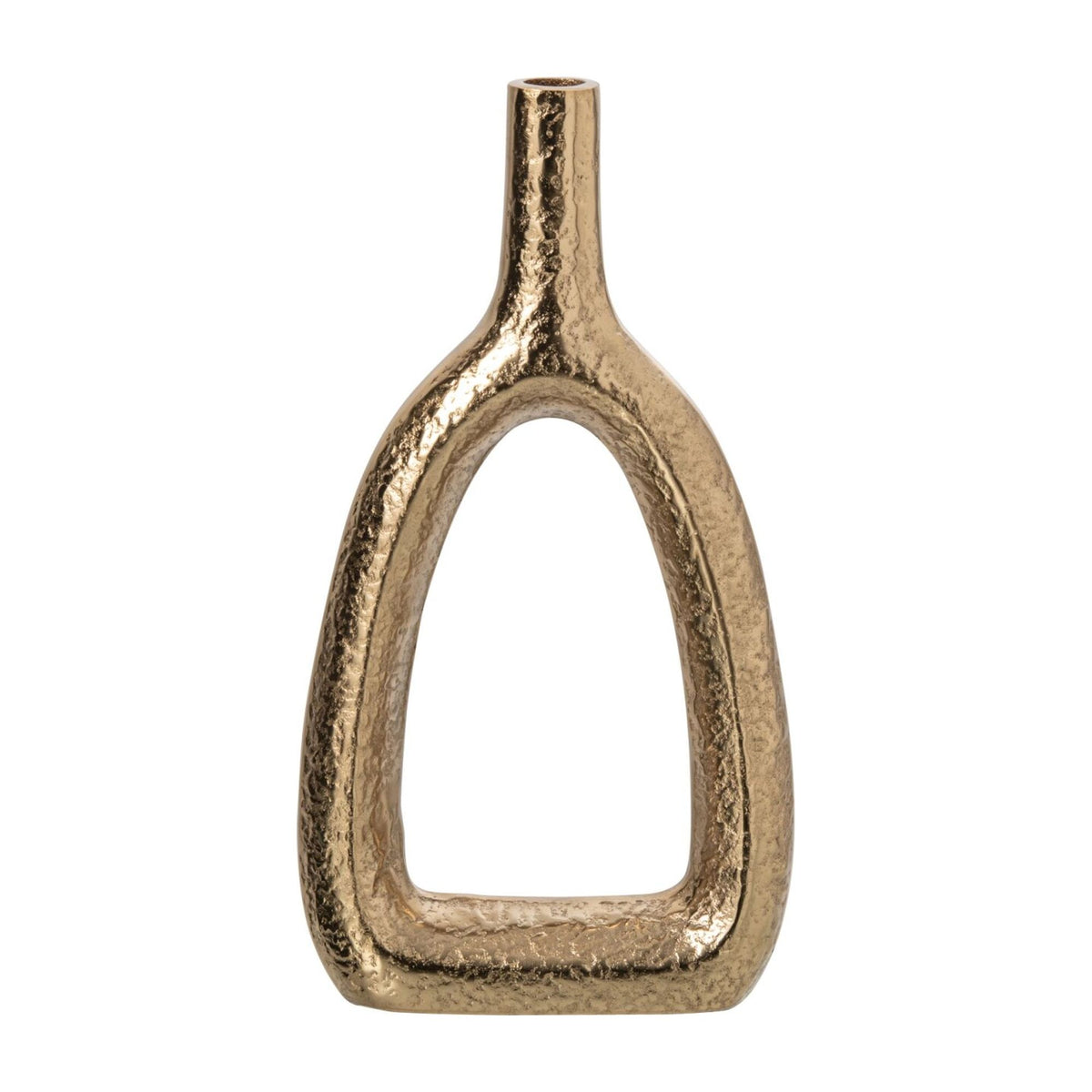 Vaas Soliflore Aluminium Goud Small J-Line